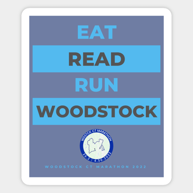 Woodstock CT Marathon 2022 Magnet by Woodstock CT Marathon